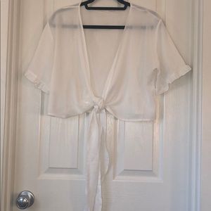 White Ling Tie Shall